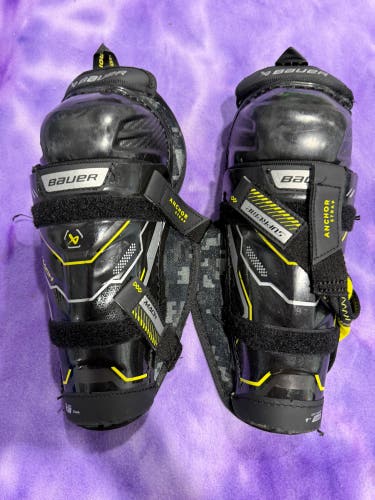 Youth Bauer Supreme Mach Shin Pads 9" (Used)