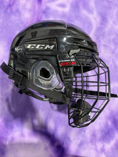 Black Small CCM Super Tacks X Helmet (Used)