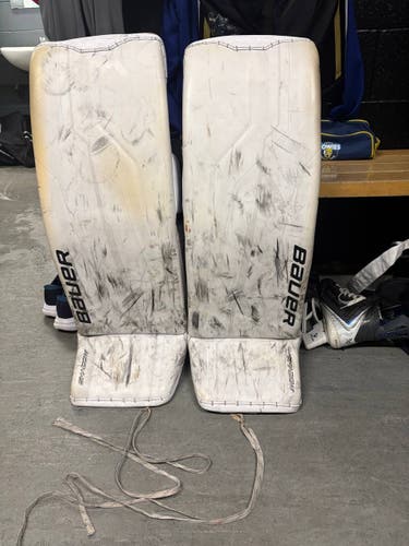 Large 2023 Bauer Supreme Shadow Goalie Leg Pads (Used)