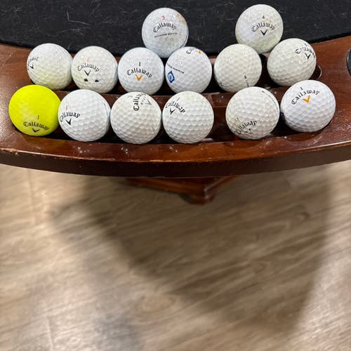 14 Assorted Callaway Golf Balls (Used)