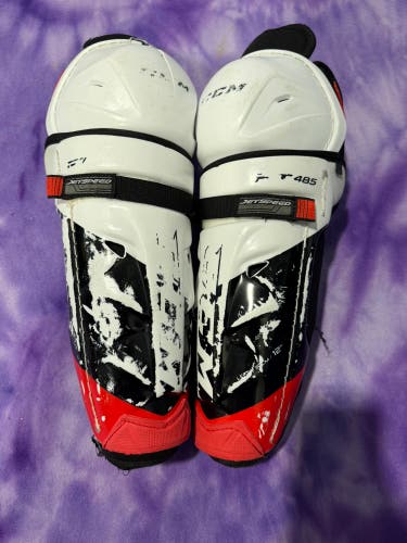 Junior CCM JetSpeed FT485 Shin Pads 12" (Used)