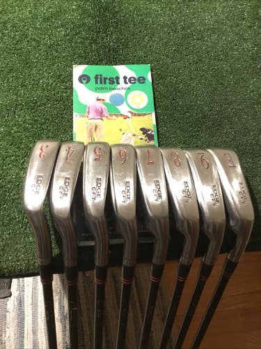 Ben Hogan Edge CFT Irons Set (3-PW) Regular Apex Edge Graphite Shafts *VGC*