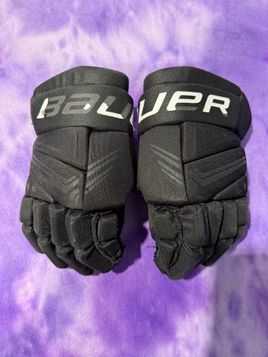 Black Intermediate Bauer Bauer X Gloves 12" (Used)