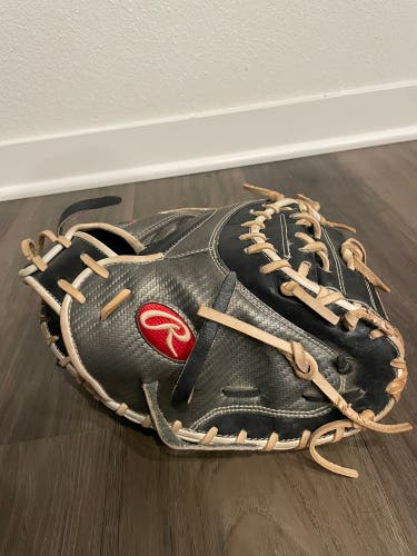 Rawlings Heart of the Hide RH Catcher's Baseball Glove 34" (Used)