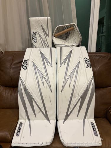 32" 2025 Brian's Optik 4 Regular Goalie Full Set MIC **Free Shipping** (Used)