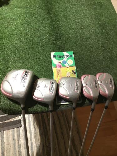RAM Ladies Cubik Woods & Hybrids Set (D, 3W, 5W, 3H, 4H) Graphite Shafts