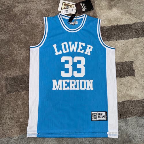 Kobe Bryant lower Merion #33 custom authentic Blue XL Men's Jersey (New)