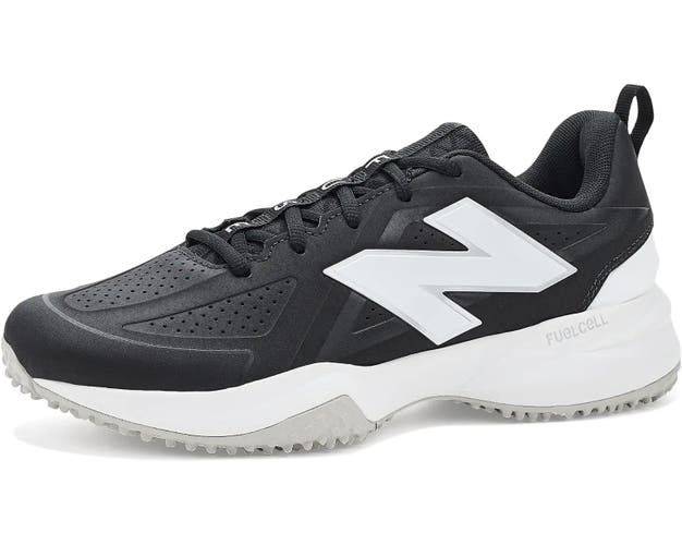 Black Women's Size M 6.5 (W 7.5) New Balance Low Top Turf Cleats- worn once  (Used)
