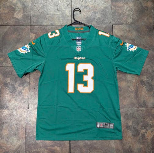 Miami Dolphins Dan Marino #13 Teal Aqua Throwback NFL Jersey