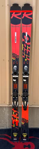 Rossignol Hero Elite Plus Titanal w/SPX12GW(Din 3.5-12) Size-167cm R-13m-Demo