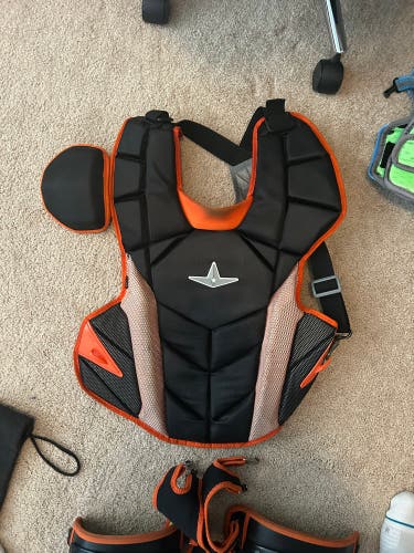 Orange All Star MVP Pro Catcher's Set (Used)