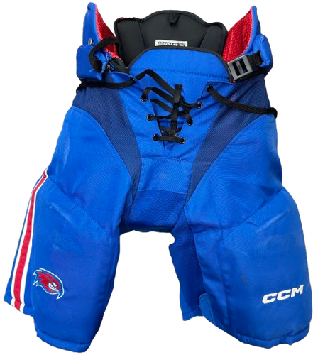 CCM HP45X Pro Stock Hockey Pants Custom Medium UML NCAA Used #18 (16404)
