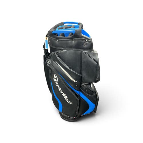 Used Taylormade 14 WAY CART BAG Mens Cart Bag Royal Blue 11735-S000370975