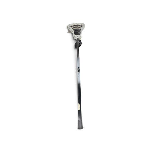 Used Nike Aero 10 Mens Complete Lacrosse Stick Attack/Midfield Black/White 11735-S000370893