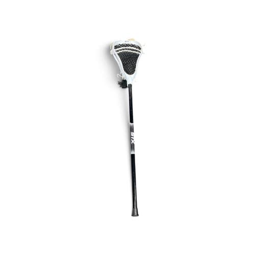 Used STX Stinger Junior Complete Lacrosse Stick Attack/Midfield Black/White 11735-S000370892