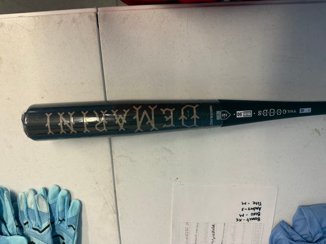 2025 DeMarini The Goods One Piece Alloy BBCOR Certified Bat (-3) 32" (New)