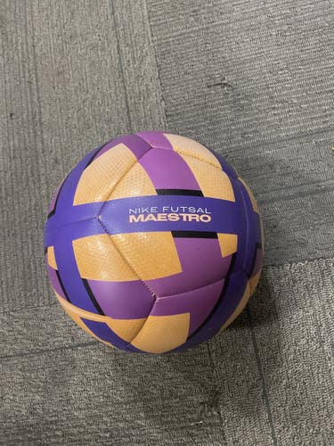 Used Nike FUTSAL MAESTRO PRO All Size Soccer Ball Purple 3 11614-S000246325