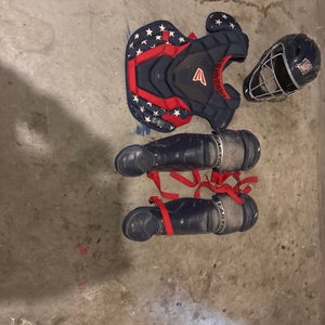Stars and Stripes Easton Black Magic 3.0 Catcher's Set (Used)