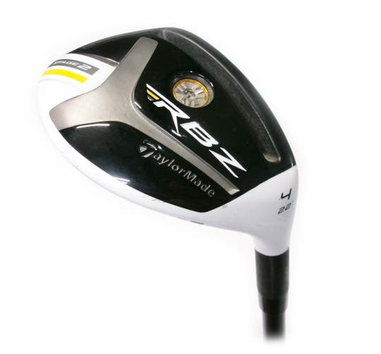 TaylorMade RBZ Stage 2 22* 4 Hybrid Graphite Rocket Fuel 65g Senior Flex