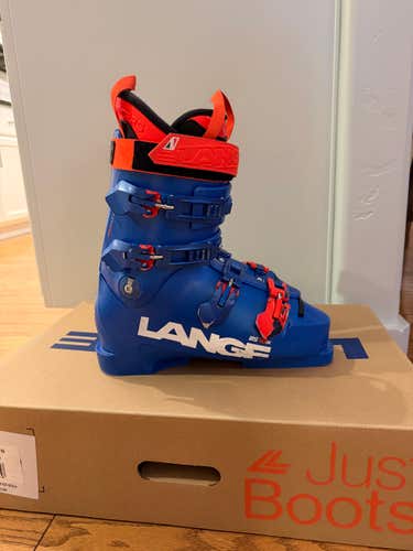 Mondo 27 & 27.5 Lange Racing RS Ski Boots Soft Flex (Used)