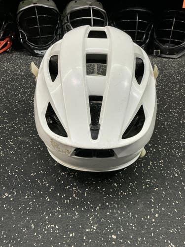 Used Cascade S Lacrosse Helmet White Fits all 10743-S000497280