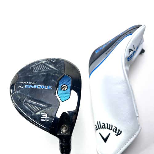 Callaway Paradym Ai Smoke Max 3HL Fairway 16.5* Cypher Forty 4.0 Ladies RH HC