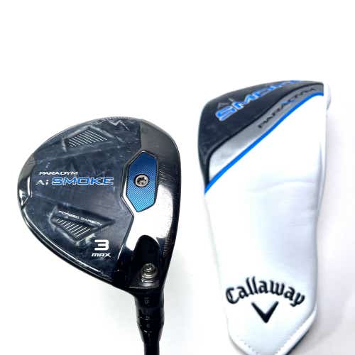 Callaway Paradym Ai Smoke Max 3 Fairway Wood 15* Tensei Blue AV Regular RH HC
