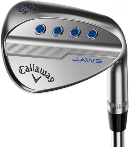 NEW LH Callaway Jaws MD5 Chrome 56*/10* S Wedge Steel Wedge Flex