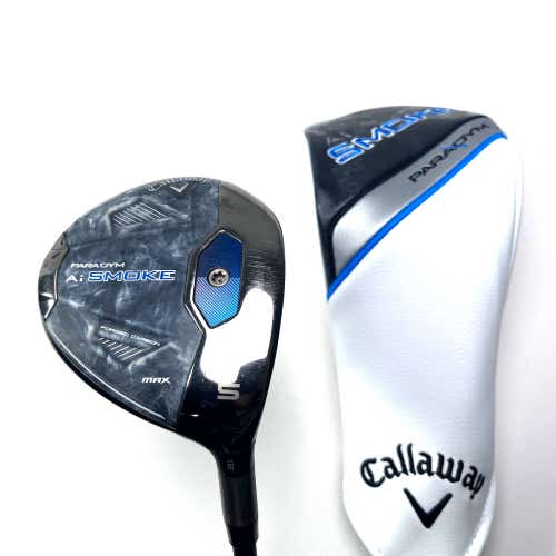 Callaway Paradym Ai Smoke Max 5 Fairway Wood 18* Tensei Blue AV Series Reg RH HC