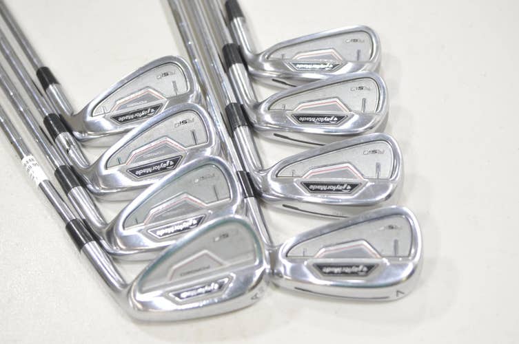 TaylorMade RSi 2 4-PW,AW Iron Set Stiff Flex Right KBS Tour 105g Steel #226448