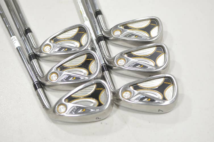 TaylorMade r7 Draw 5-PW Iron Set Stiff Flex Right T-Step 90 Steel #229826