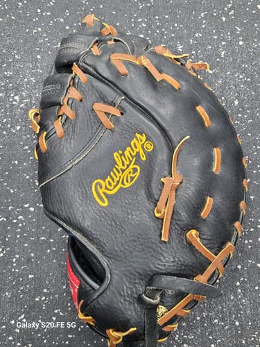 Used Rawlings RENEGADE BB/SB First Base LH Throw Black 11" 11849-S000045539