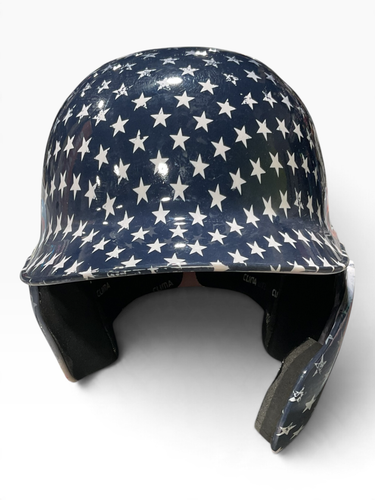 Used Adidas AMERICAN FLAG Batting Helmet No Mask White/Red/Navy One Size 11847-S000039960