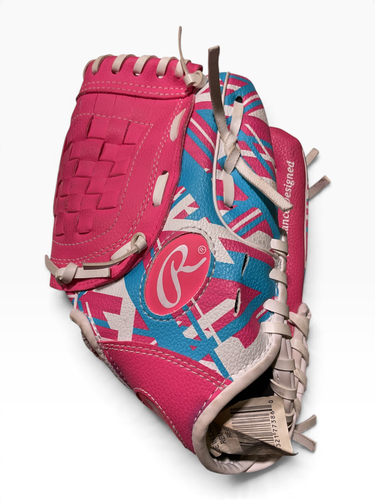 Used Rawlings REMIX BB/SB Glove RH Throw Pink 9" 11847-S000039932