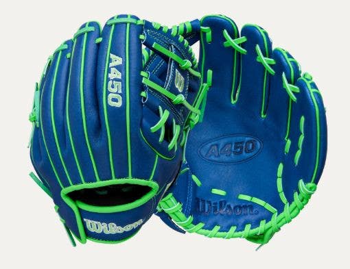 New WILSON A450 10.75" GLOVE 11847-WILWBW1039771075