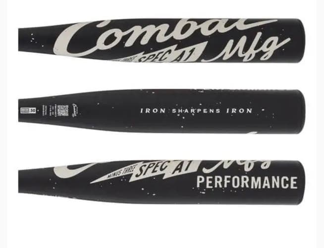 2026 Combat MFG Spec A1 Alloy BBCOR Certified Bat (-3) 32" (New)