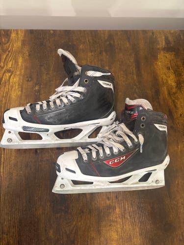 2014 CCM RBZ Hockey Goalie Skates Regular Width 9.5 (Used)