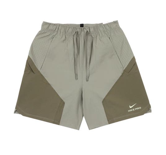 Green Medium Men's Nike Shorts (New) Nike Pro Training Men's Dri-FIT ADV 6" Shorts IF2216-320 army