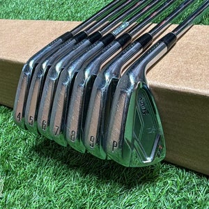 Used RH Srixon ZX7 Forged Irons 4-PW Modus3 Tour 120g Stiff Steel Golf Set