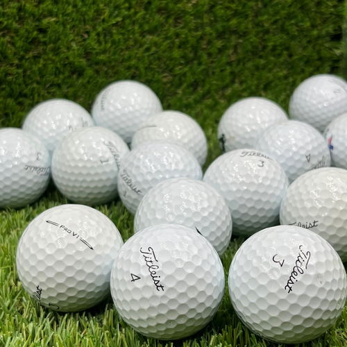 Titleist Pro V1 24 Pack AAAAA Mint Used Golf Balls 5A