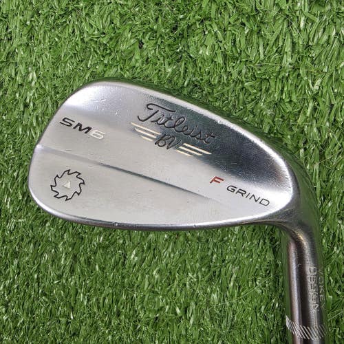 Titleist Vokey SM6 Tour Chrome F Grind Pitching Wedge 46 8 Bounce RH 36"