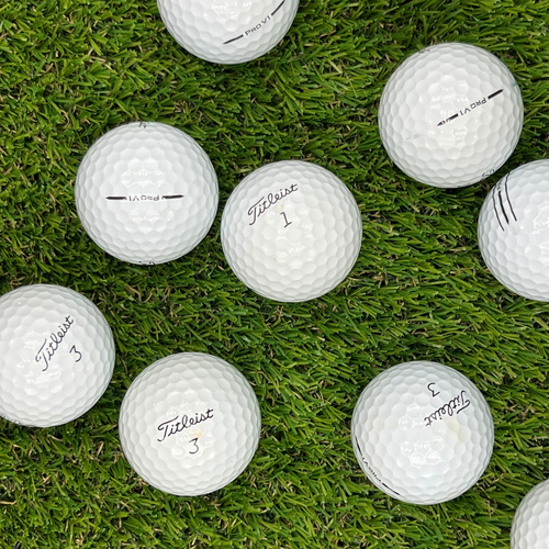 Titleist Pro V1 50 Pack Used Golf Balls 5A/4A