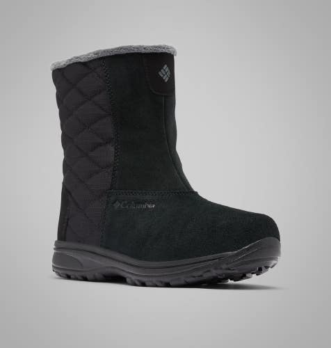 Columbia Ice Maiden Slip III Women's Black Faux Fur Lined Winter Boots DDK2230