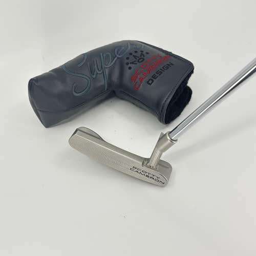 Scotty Cameron Super Select Newport Putter RH Blade 33 1/4" Headcover Used Steel