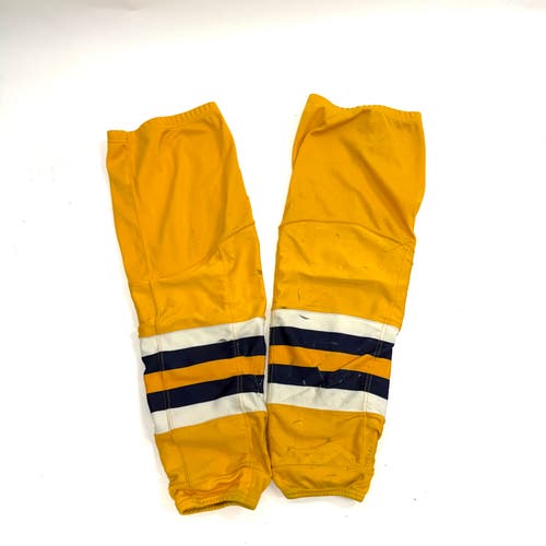 5 Pack - Used Game Socks Yellow QMJHL (CHL)