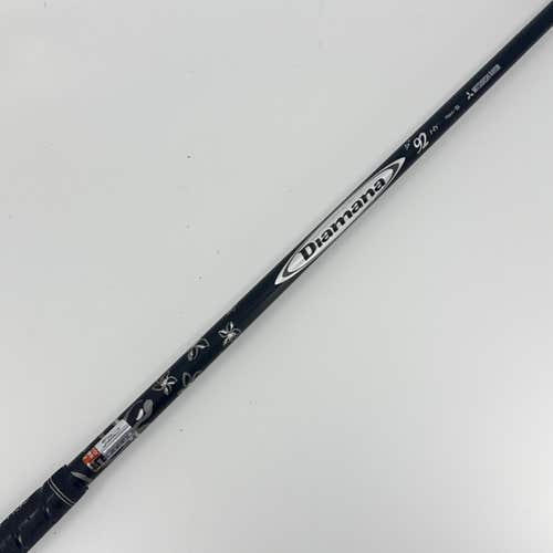 Mitsubishi Diamana D+ Whiteboard 92-S Hybrid Shaft Titleist Tip Stiff 40" 92g