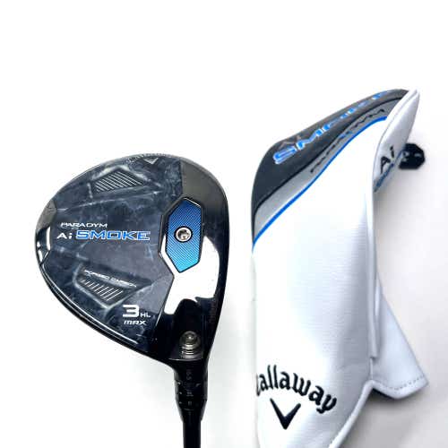 Callaway Paradym Ai Smoke Max 3HL Fairway 16.5* Cypher Forty 4.0 Ladies RH HC