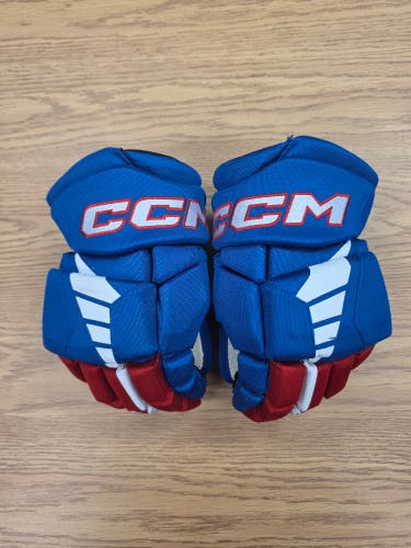 Like New! CCM HGJSCHLPP Gloves 13" Pro Stock #71
