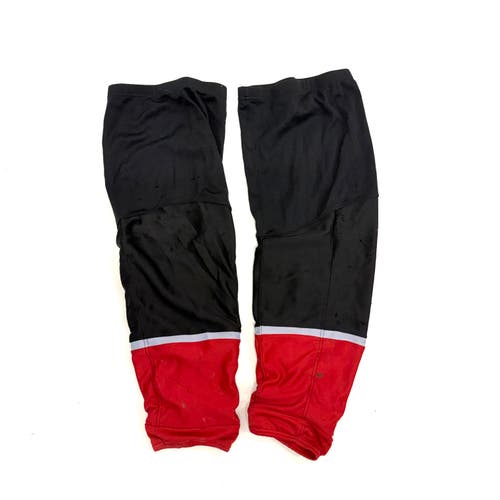 5 Pack - Used Game Socks Black QMJHL (CHL)