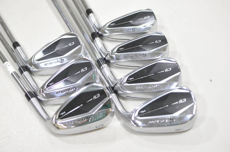 TaylorMade Qi HL 6-PW, AW, SW Iron Set Stiff Flex KBS Max Lite Steel +1.7 230087